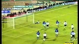 World Cup 1998 Qualification England x Italy [upl. by Nekcerb]