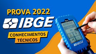 PROVA IBGE 2022  CONHECIMENTOS TÉCNICOS RECENSEADOR [upl. by Hands]