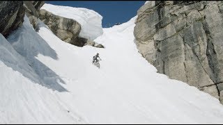 How We Dropped Corbets Couloir on a Mountain Bike [upl. by Delamare124]