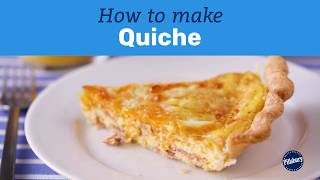 How to Make Quiche  Pillsbury Basics [upl. by Nive]