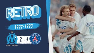 OM 3  1 PSG  Le doublé de 1993 🤩🏆 [upl. by Divadnahtanoj]