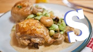 CHICKEN FRICASSÉE RECIPE  SORTED [upl. by Kauslick]