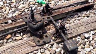 Railroad switches and how they work [upl. by Llereg772]