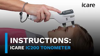 iCare IC200 Tonometer Instructional Video [upl. by Millard]