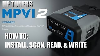 HOW TO Setup And Use HP Tuners NEW Interface [upl. by Shaia814]