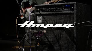 Ampeg BA210 Bass Combo Amp V2  Gear4music demo [upl. by Marleen30]