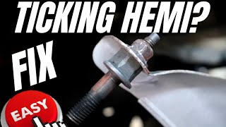 57 Hemi TickingKnocking Exhaust Manifold Leak Repair [upl. by Inigo]