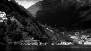 Archival footage of Jim Corbett himself and Nainital [upl. by Keldah365]