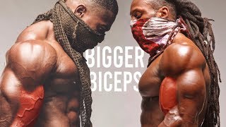 3 RULES TO BUILD BIGGER BICEPS  SIMEON PANDA amp ULISSES [upl. by Itnahsa193]