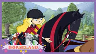 Horseland 103  Back In The Saddle Again  HD  Full Episode Horse Cartoon 🐴💜 [upl. by Poler]