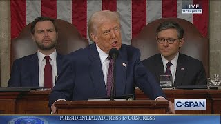 President Trump Addresses Joint Session of Congress [upl. by Goer]