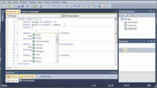 Visual Basic Tutorial  91  Introduction To Classes [upl. by Neyuq338]