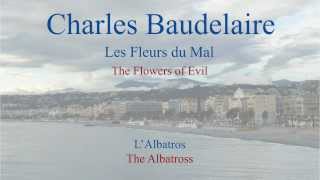 French Poem  LAlbatros by Charles Baudelaire  Slow Reading [upl. by Moulton]