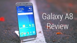 Samsung Galaxy A8 Review [upl. by Eanal]