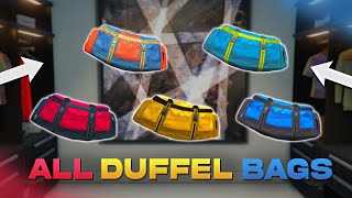 EASY How To Get ALL Duffel Bags In GTA 5 Online Save All Duffel Bags Glitch 151 [upl. by Iddet]