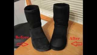 How to clean UGG boots without cleaner [upl. by Boleslaw]