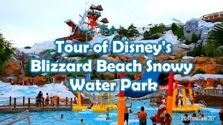 HD Tour of Disneys Blizzard Beach Water Park  Walt Disney World [upl. by Kir]