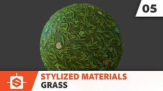 Stylized Materials with Substance Designer  Grass  Adobe Substance 3D [upl. by Guise]