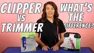 Dog Clipper vs Trimmer  Whats the difference Andis amp Wahl [upl. by May]