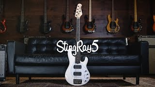 Ernie Ball Music Man StingRay 5 Bass Joe Dart Demos [upl. by Stargell]