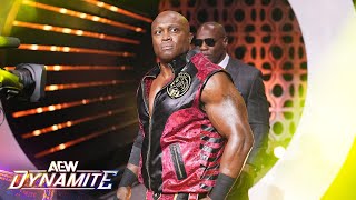 The Hurt Syndicate’s Bobby Lashley makes his AEW inring DEBUT  112024 AEW Dynamite [upl. by Nitsug970]