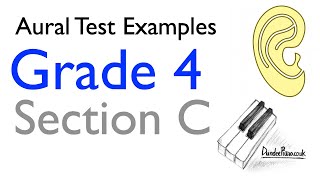 Aural Test Examples Grade 4 ABRSM  Section C  3 examples [upl. by Tadeas]