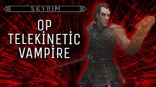 Skyrim How to Make an OP Telekinetic Vampire Build [upl. by Aydan]