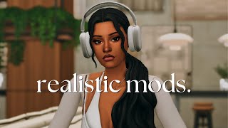 15 must have mods for realistic gameplay  the sims 4 [upl. by Alwyn]