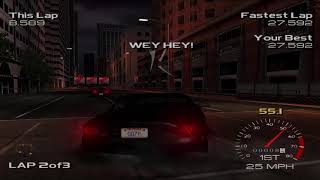 Metropolis Street Racer MSR Dreamcast gameplay [upl. by Chavaree]