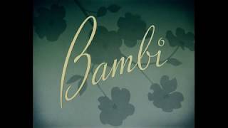 Bambi 1942 opening [upl. by Initirb]