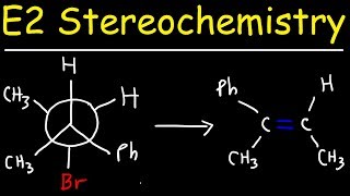 E2 Stereochemistry With Newman Projections [upl. by Auqinot934]