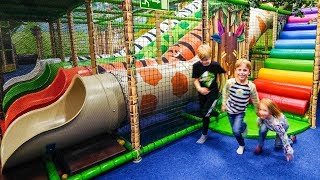 Indoor Playground Fun at Leos Lekland [upl. by Yelssew]