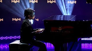 Kid Piano Prodigy Lydian Plays Blindfolded [upl. by Xyla]