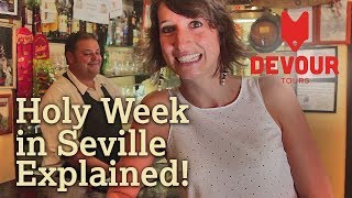 Holy Week in Seville Explained  Devour Seville [upl. by Bartholomeus904]