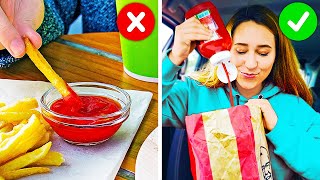 28 SMART FAST FOOD HACKS [upl. by Belanger]