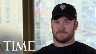 Chris Kyle American Sniper  10 Questions  TIME [upl. by Erodaeht]