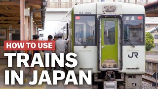 How to Use Trains in Japan  japanguidecom [upl. by Danialah]