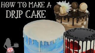 How To Make a CHOCOLATE DRIP CAKE [upl. by Vento]