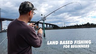 LAND BASED FISHING FOR BEGINNERS [upl. by Darrow111]