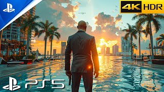 MIAMI PS5 Immersive ULTRA Realistic Graphics Gameplay 4K60FPS Hitman 2 [upl. by Llenram]