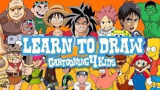 Learn to Draw with Cartooning 4 Kids [upl. by Twyla]