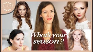 Whats your season  Seasonal color analysis  Justine Leconte [upl. by Nail]