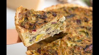 How to Make Vegetable Quiche [upl. by Nyltiac]