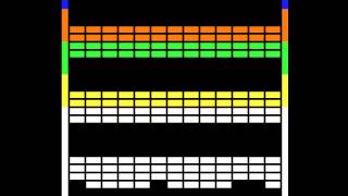 Arcade Game Super Breakout 1978 Atari [upl. by Rosina644]