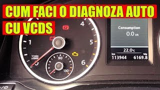 TUTORIAL Cum citesti  scanezi erorile cu VCDS VAG COM la VW Skoda Audi Seat in 4 pasi [upl. by Aicatsanna167]