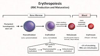 Normal RBC Physiology Including erythropoiesis [upl. by Ihpen414]