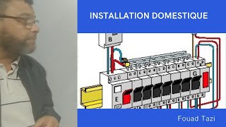 Video N°164 COMMENT REALISER UNE INSTALLATION ELECTRIQUE DOMESTIQUE [upl. by Jasun]