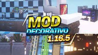 TOP 12 MODS DECORATIVOS PARA TU MINECRAFT 1165 DESCARGALOS  II PC2022🐱‍🚀🎁 [upl. by Anawqahs]