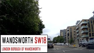 A Drive Through London Wandsworth SW18 [upl. by Grussing]