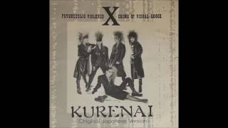 X X Japan  Kurenai 紅 Original Japanese Version Rockinf  ロッキンＦ [upl. by Aiket]